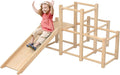 Indoor Jungle Gym Wooden Montessori Climber Playset - Cube Climber
