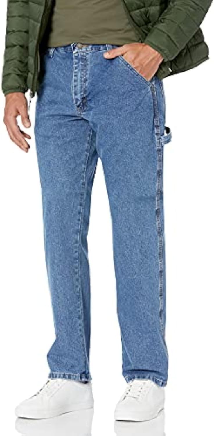 Wrangler Authentics Men's Classic Carpenter Jean for Comfort