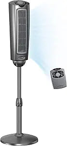 Lasko Oscillating Pedestal Fan with Adjustable Height and Timer