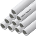 Sasylvia 1 in PVC Pipe 4 ft 10 Pack - Durable DIY Project Tubing