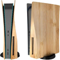 Face Plates Cover Skins for PS5 Disc Edition Console - Wood Grain