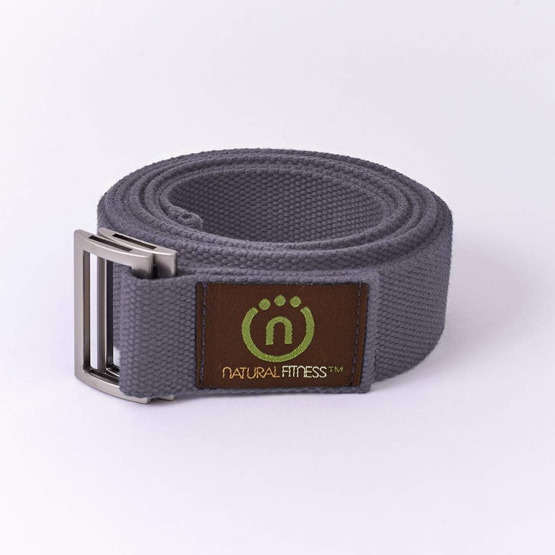 Hemp Yoga Strap 8ft: Natural Fitness Flame