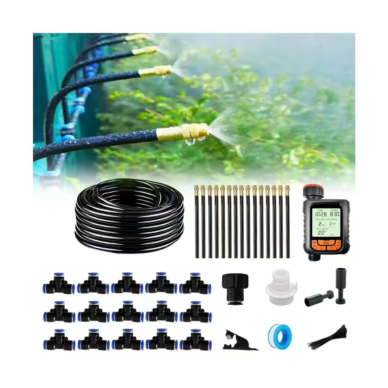 New Drip Irrigation Kit for Automatic Garden Watering System