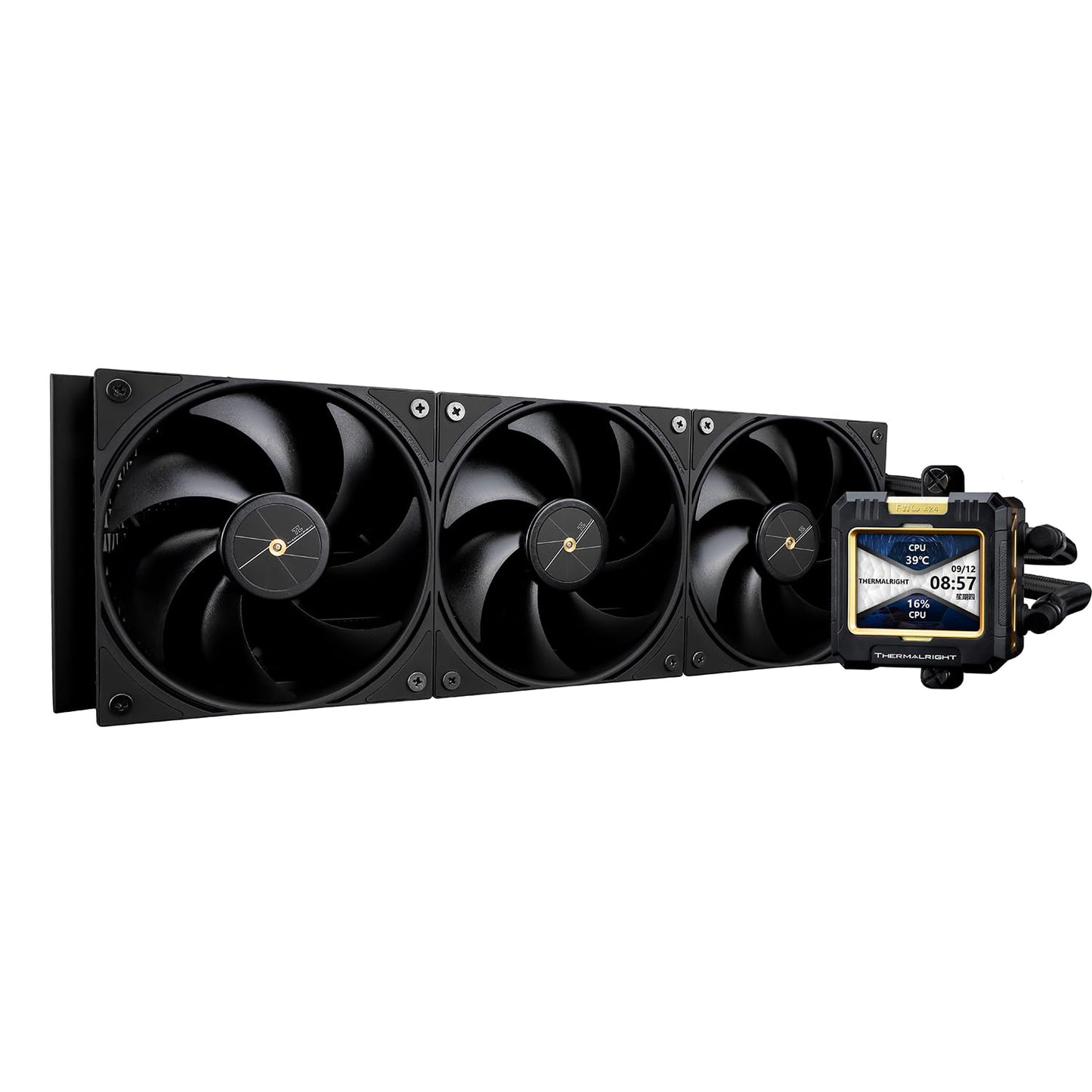 Thermalright FW360 Black CPU Water Cooler with LCD Display
