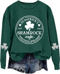 Irish Shamrock Long Sleeve Sweatshirt - Trendy 2025