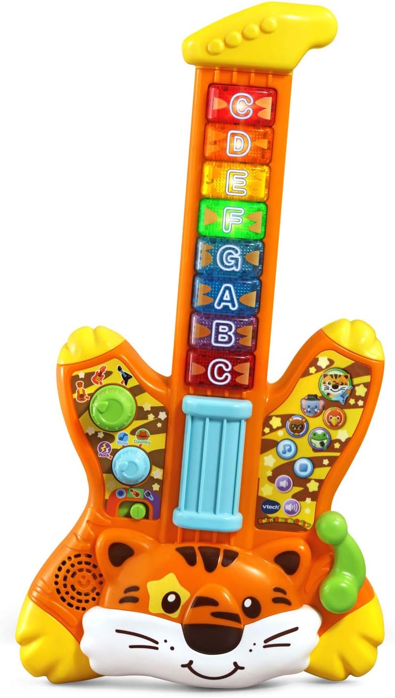 VTech Orange Tiger Rock Guitar - Jamz in Style!