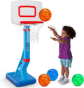 Toddler Basketball Hoop Adjustable Mini Goal for Indoor & Pool Play