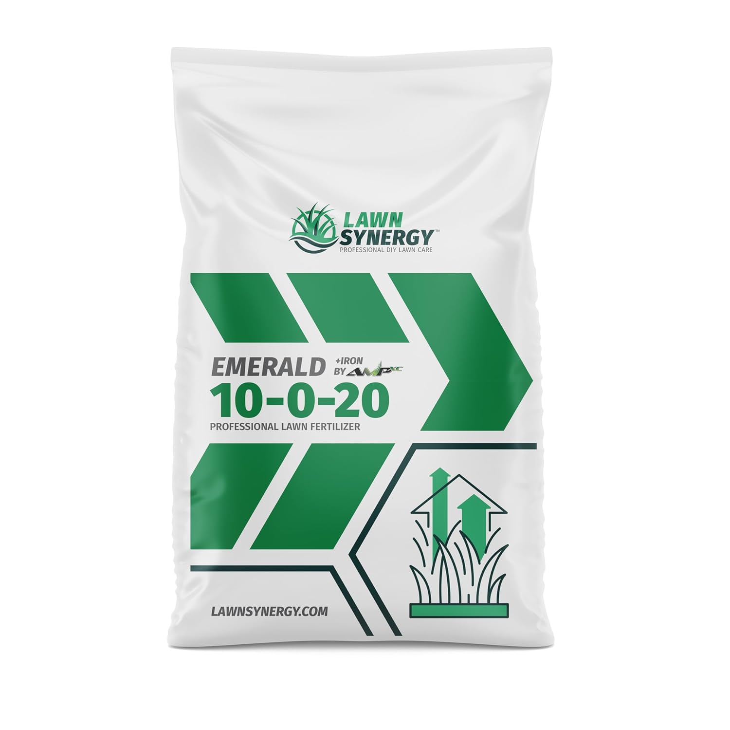 10-0-20 Emerald Lawn Fertilizer for Dark Green Lawns