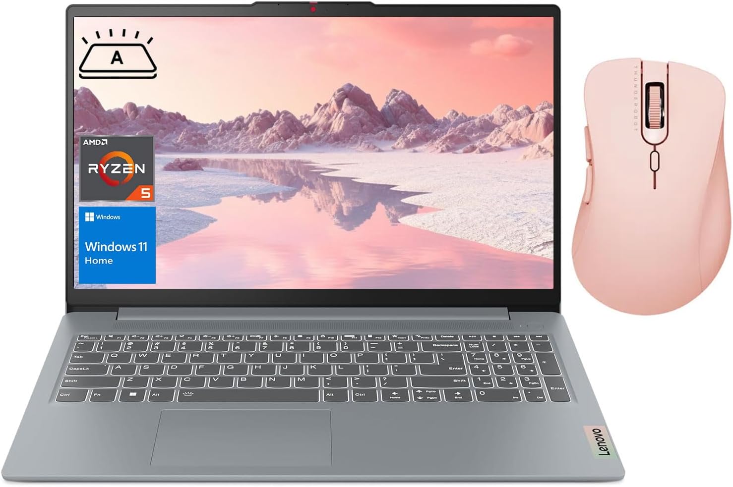 Lenovo IdeaPad Slim 3 Laptop with AMD Ryzen 5 and 16GB RAM