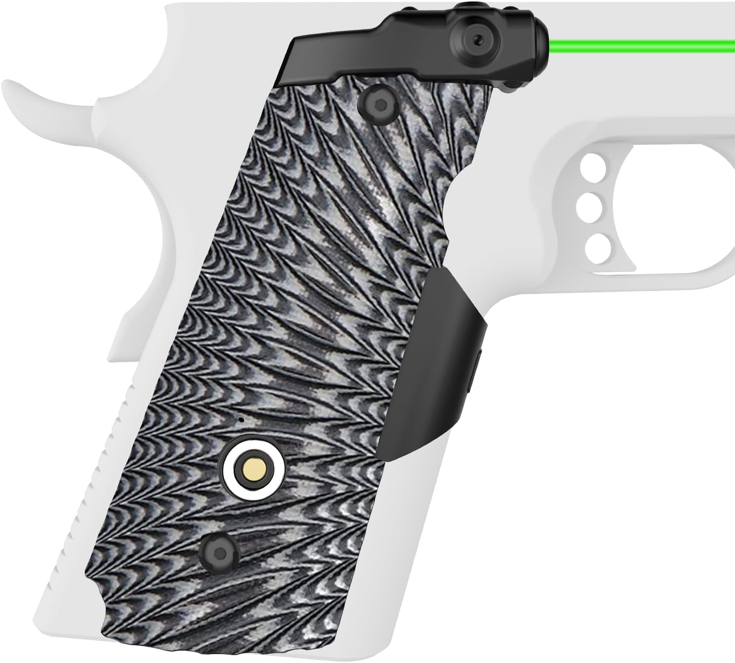 DARKFANG Compact 1911 Laser Grip with Ambi Safety Cut Review
