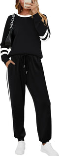 2 Piece Sets for Women Sweatsuit Casual Tracksuits - Soft Lightweight