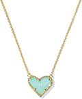 Kendra Scott Adjustable Heart Pendant Necklace for Women