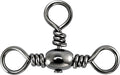 3 Way Swivels 50-Pack - Heavy Duty Stainless Steel Fishing Swivels