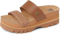 REEF Women's Cushion Vista Higher Slide - Chunky 2.5in Comfort