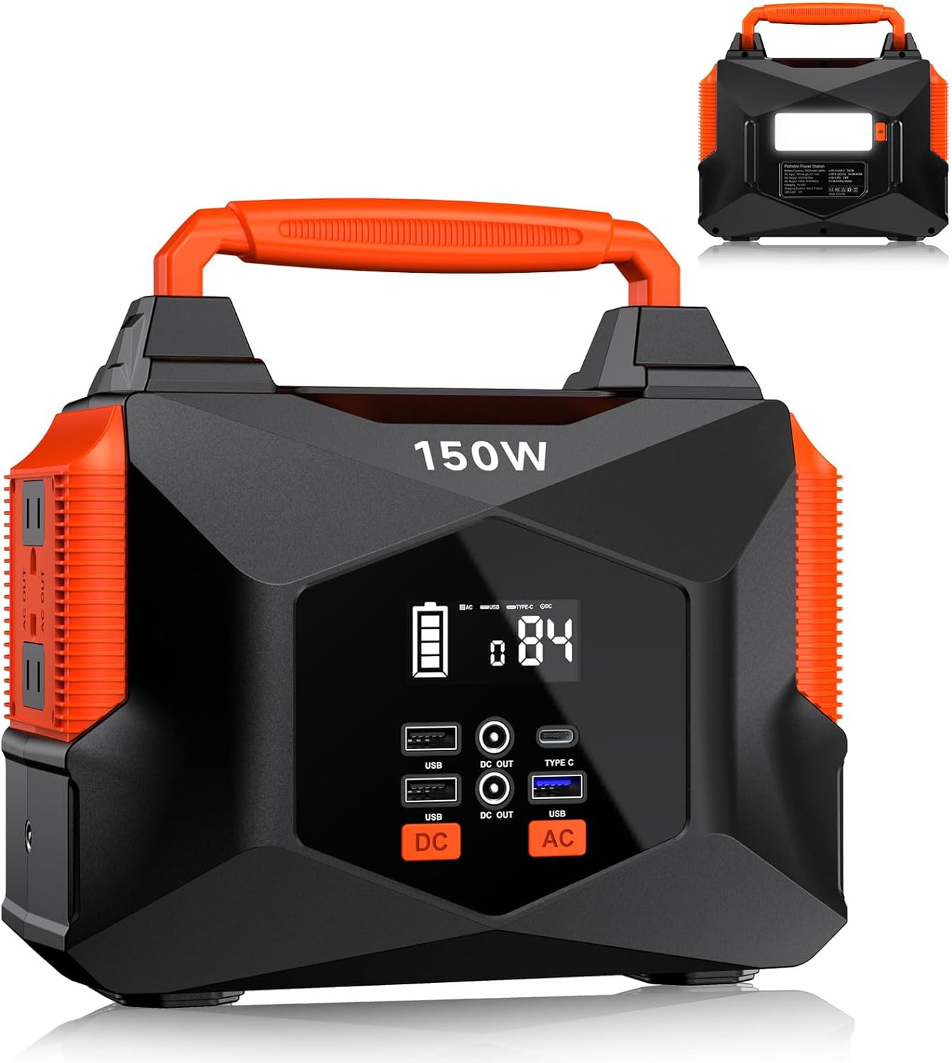 150w Portable Power Station - Quiet & Reliable