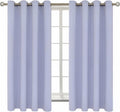 Lavander Room Darkening Curtains 52 x 63 in - 2 Panel Grommet Set