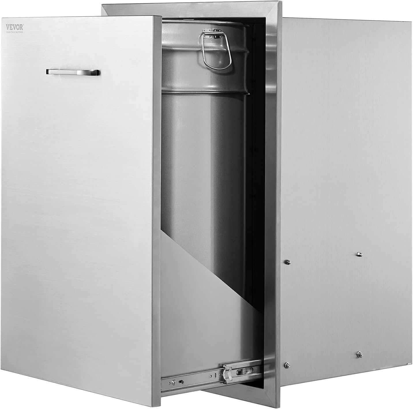 VEVOR Outdoor Kitchen Trash Drawer for BBQ Island Storage