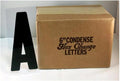 6 in Flex Marquee Sign Letters 6 7/8 in Backing - Condensed Pack