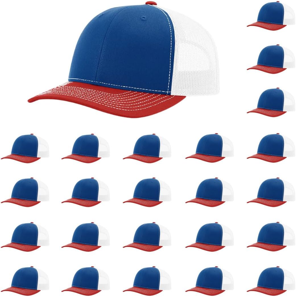 Richardson 112 Classic Six-Panel Adjustable Snapback Trucker Cap