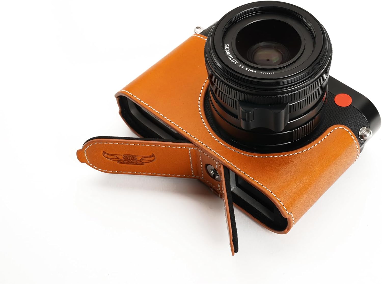 Handmade Genuine Real Leather Half Camera Case for Leica Q2
