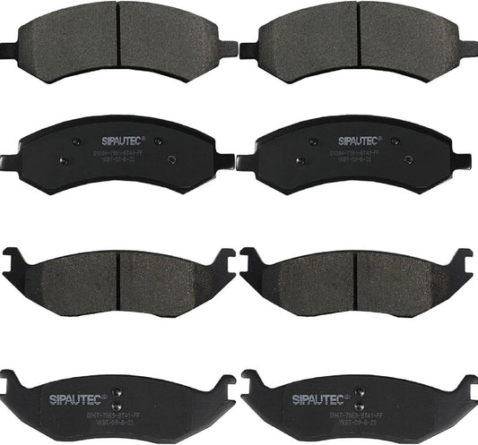 Carbon Fiber Ceramic Brake Pads for Dodge Ram 1500 2006-2018