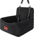 Dog Car Seat for Small Dogs Under 30lbs - Washable Travel Bed