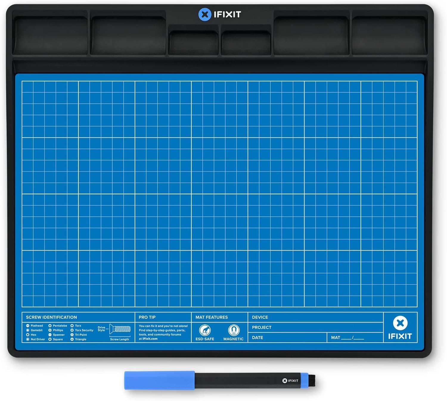 iFixit FixMat - Magnetic Organizer for Electronic Repair Parts