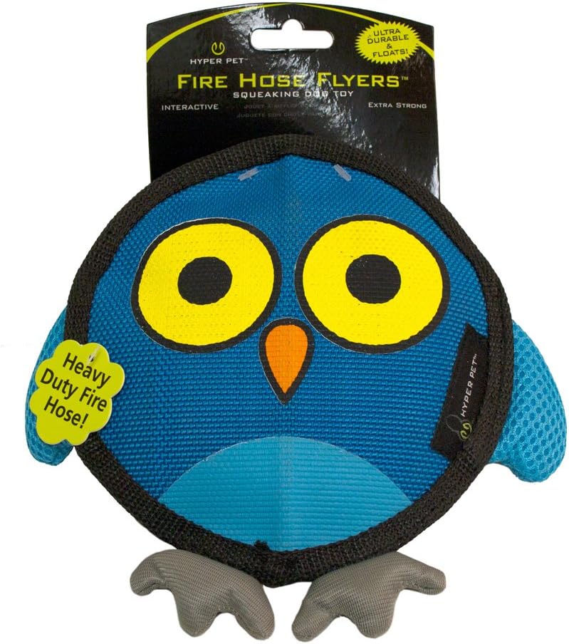 Durable Owl Squeaky Dog Toy by Hyper Pet