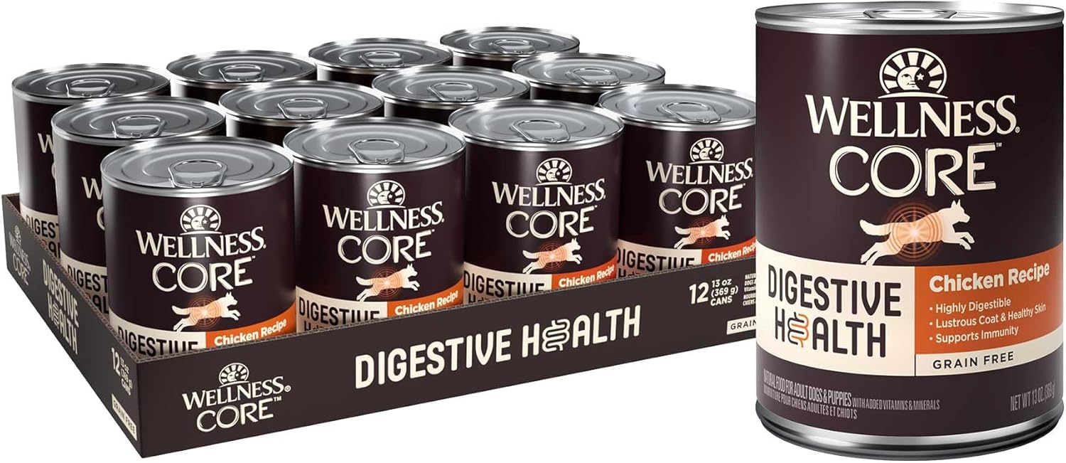 Wellness CORE Digestive Health Chicken Grain Free Dog Food