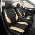 GIANT PANDA Leather Front Seat Covers for Honda Vehicles 2-Pack
