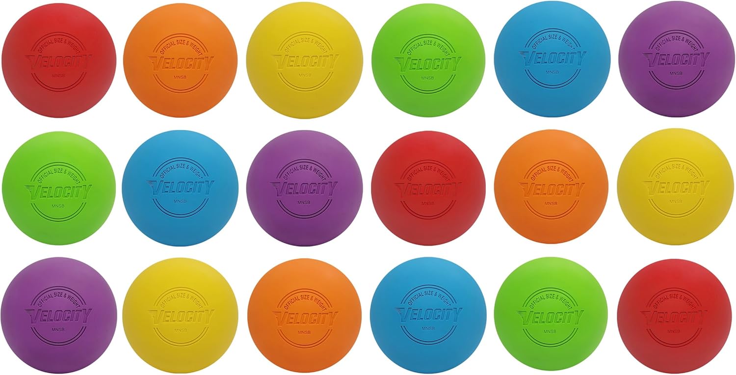 Velocity Lacrosse Balls for Practice and Massage Therapy Use