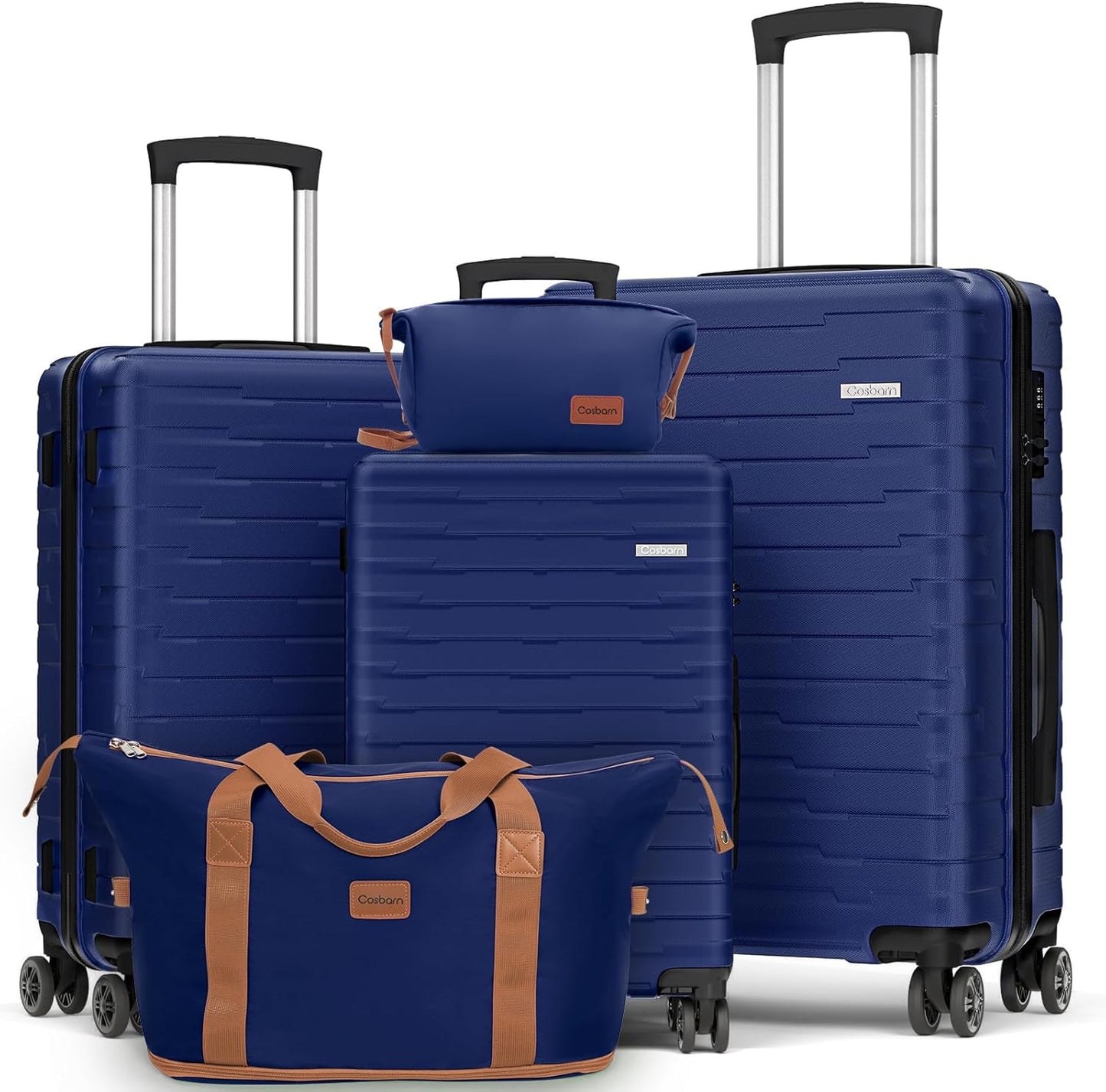 Cosbarn Luggage Sets 5 Piece Suitcases with Wheels Review