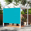 SUNNY GUARD Shade Cloth 9x16 ft Turquoise - Custom Sun Shade