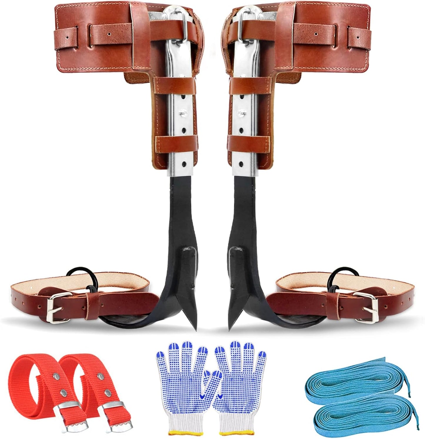 Non-Slip Tree Climbing Spikes for Fruit Pickers