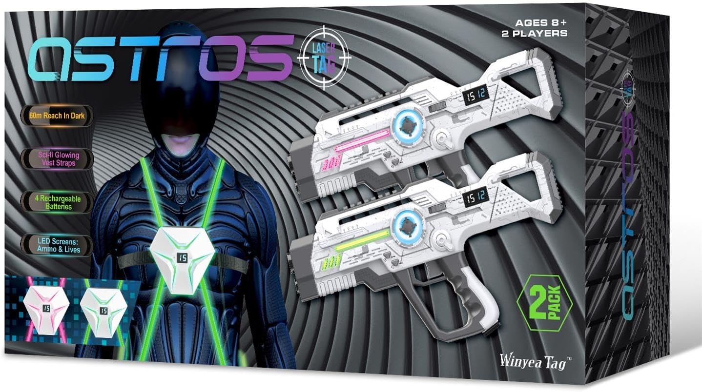 Rechargeable Laser Tag Game Set for Kids and Teens Fun
