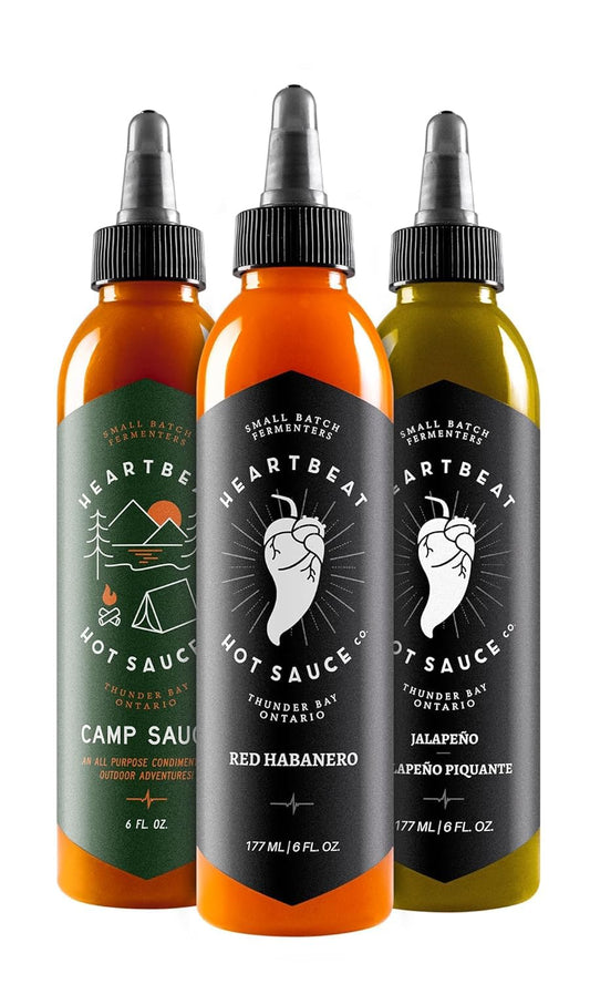 Heartbeat Hot Sauce Co. Classic Variety Pack 6 oz. 3 Pack Review