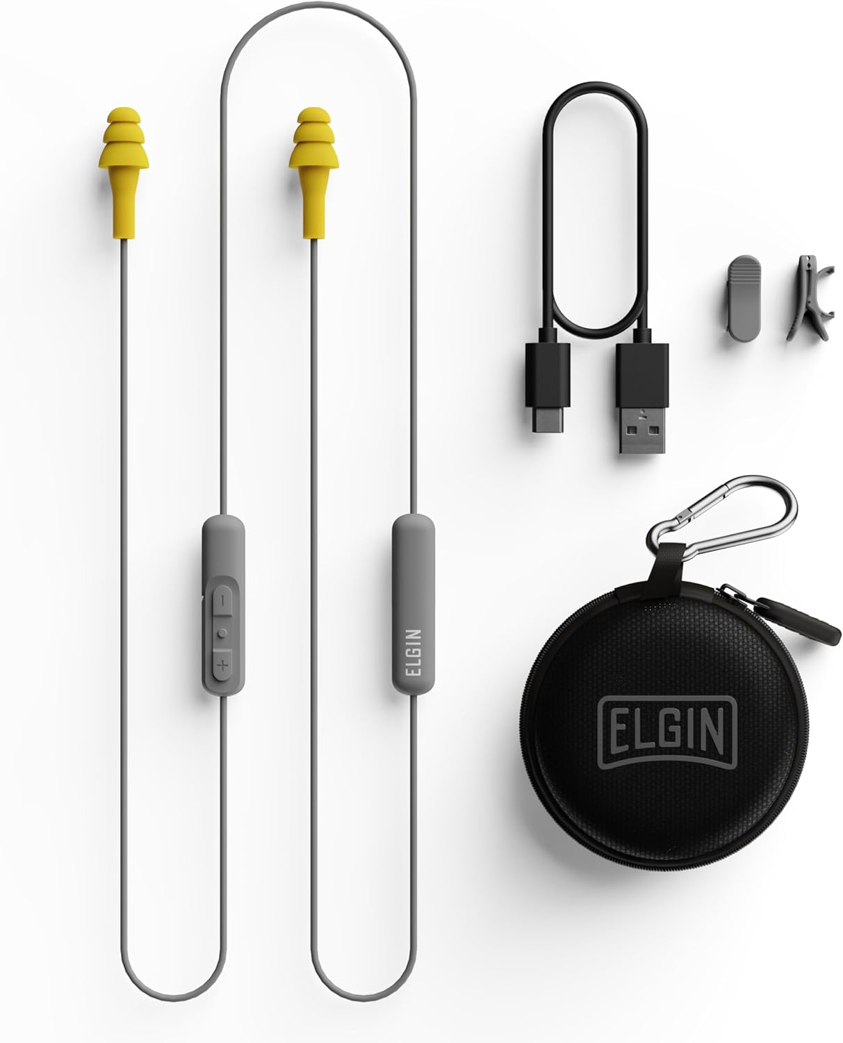 Elgin Ruckus Wireless Earplugs: 25dB Noise Reduction