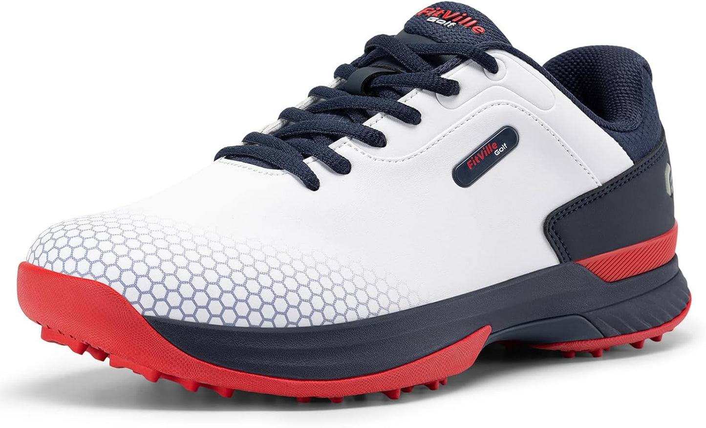 FitVille Wide & Extra Wide Mens Golf Shoes for Ultimate Comfort