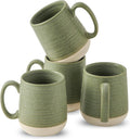 Large Ceramic Coffee Mugs Set 15 OZ Porcelain Mugs - Set of 4