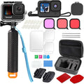 Compatible GoPro Hero 13 12 11 10 9 Waterproof Housing Case - 196ft