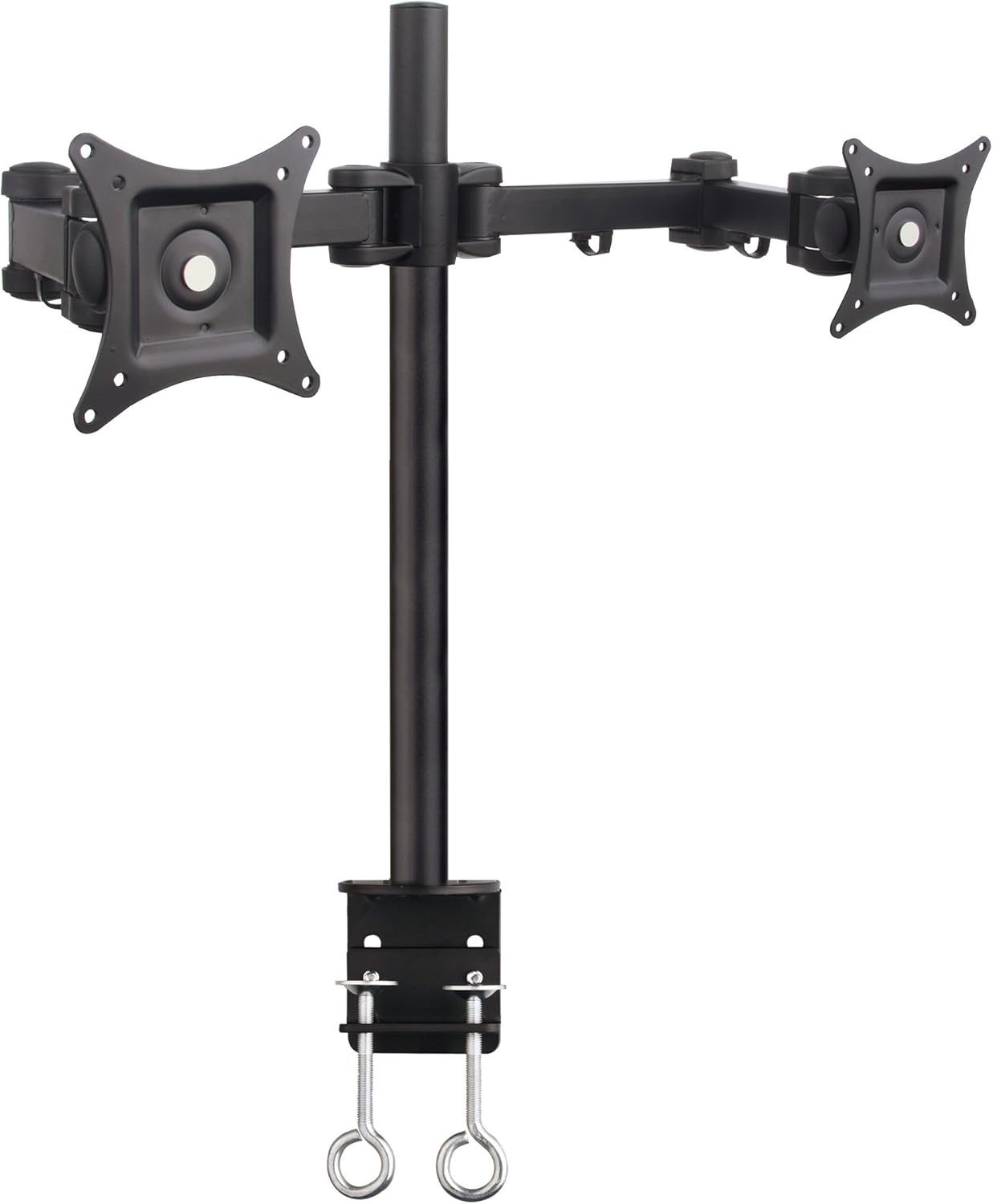 Articulating Dual Monitor Desk Mount for 13 to 27 inch Displays