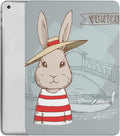 iPad Mini 5 7.9 in Bunny Hat Case - DuraSafe Printed Adjustable Stand
