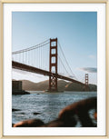Frametory 14x18 Metal Picture Frame with Mat - Elegant Gold Frame