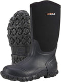 HISEA Men's Rain Boots: Waterproof Insulated Mud Boots for All