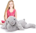 Giant Bunny Stuffed Animal 31 in Plush Bunny Pillow - Cozy Gift