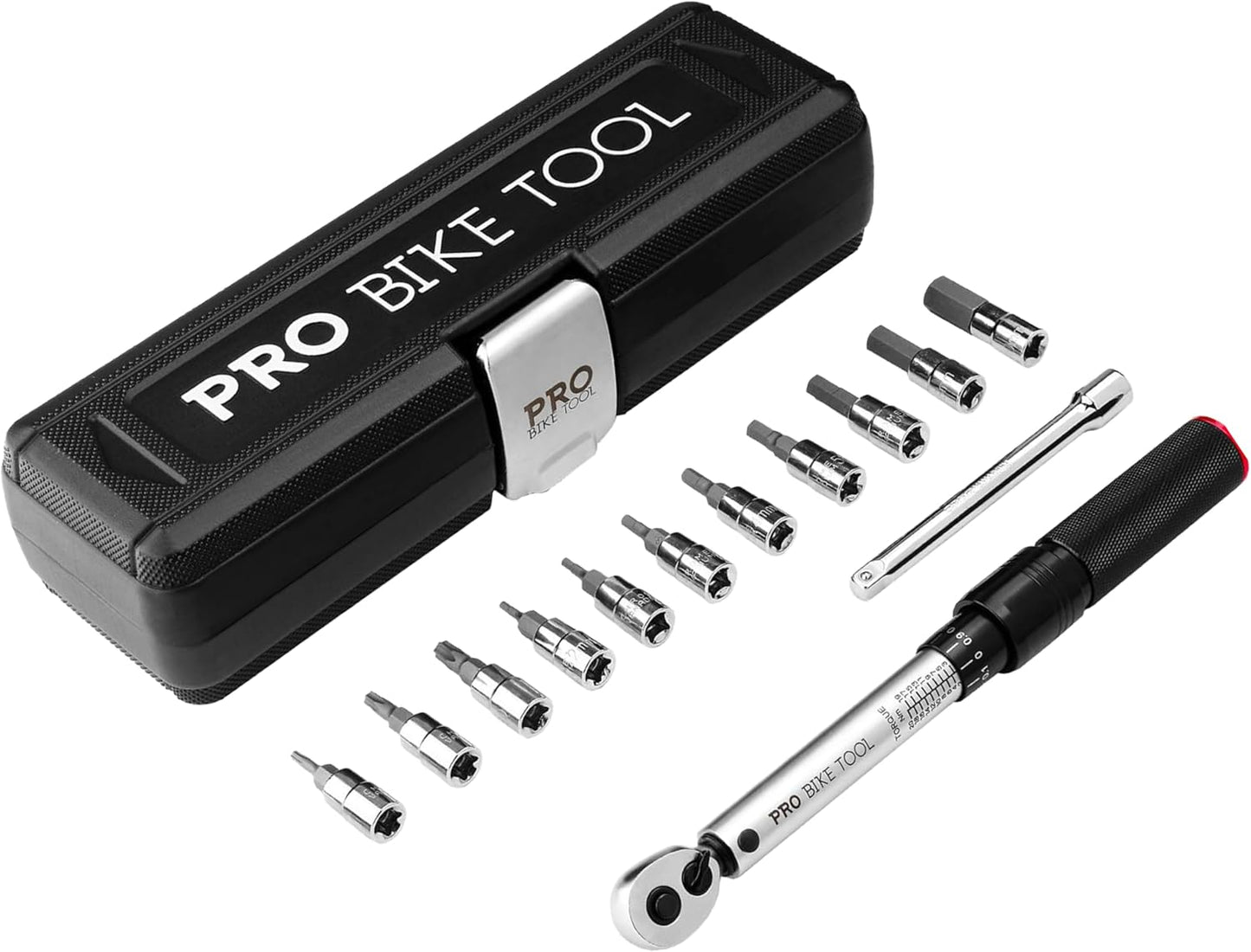 PRO BIKE TOOL Adjustable Torque Wrench Set for Precision