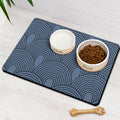 Dog Food Mats for Floors Absorbent Pet Cat Food Mat - Quick Dry