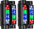 Spider Moving Head DJ Lights - 8x10W RGBW Beam Party Lights