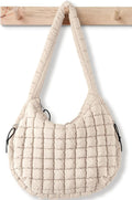 Fashionable Large Puffer Tote Bag for Women - Stylish Everyday Use