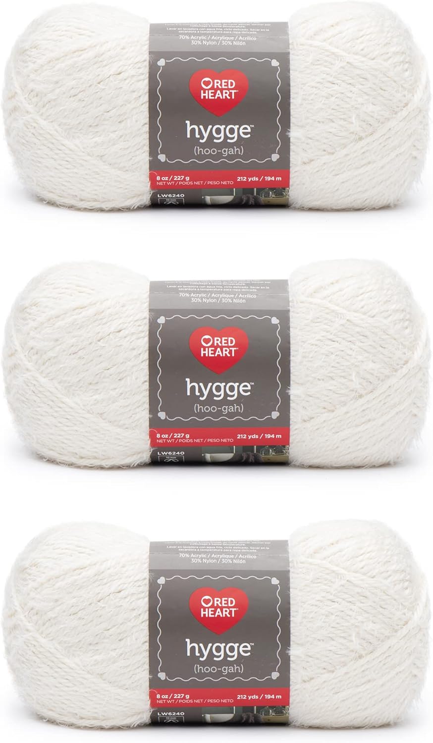 Red Heart Hygge Yarn for Cozy Knitting and Crochet Projects